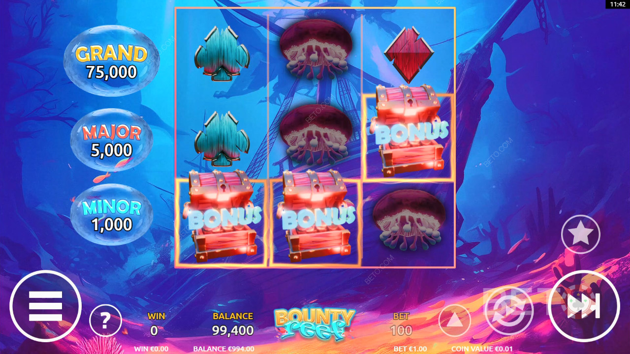 Bounty Reef Review by BETO Slots