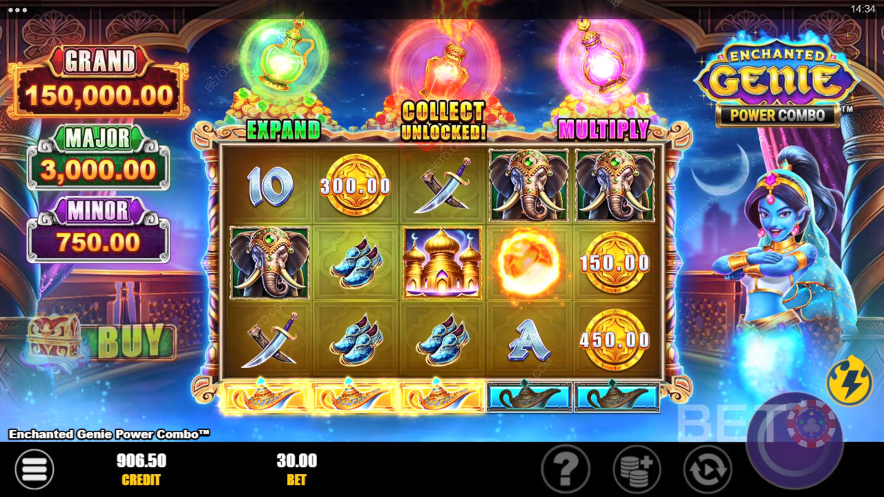 Enchanted Genie Power Combo Mängi Tasuta