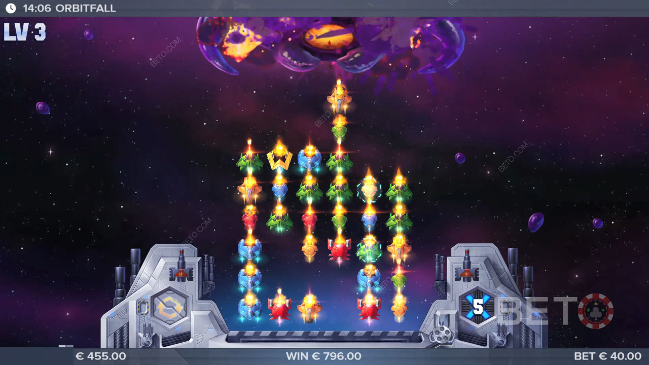 Orbitfall Review by BETO Slots