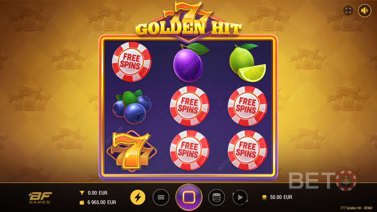 777 Golden Hit Review BETO Slots poolt