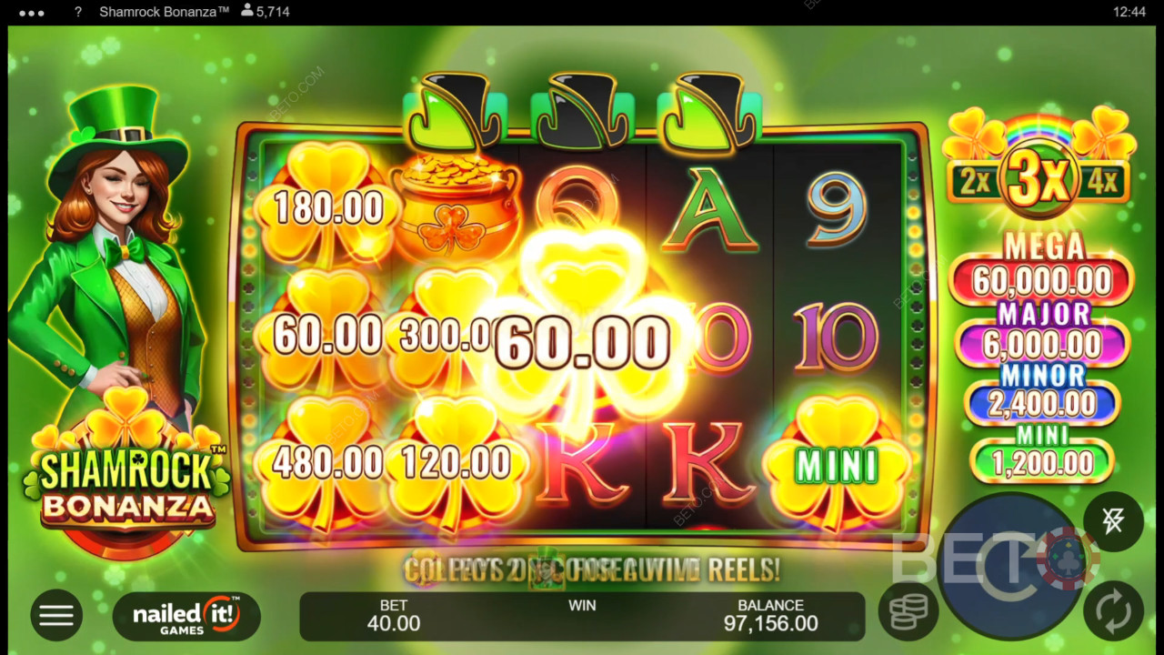 Kuidas mängida Nailed It! Mängud Shamrock Bonanza