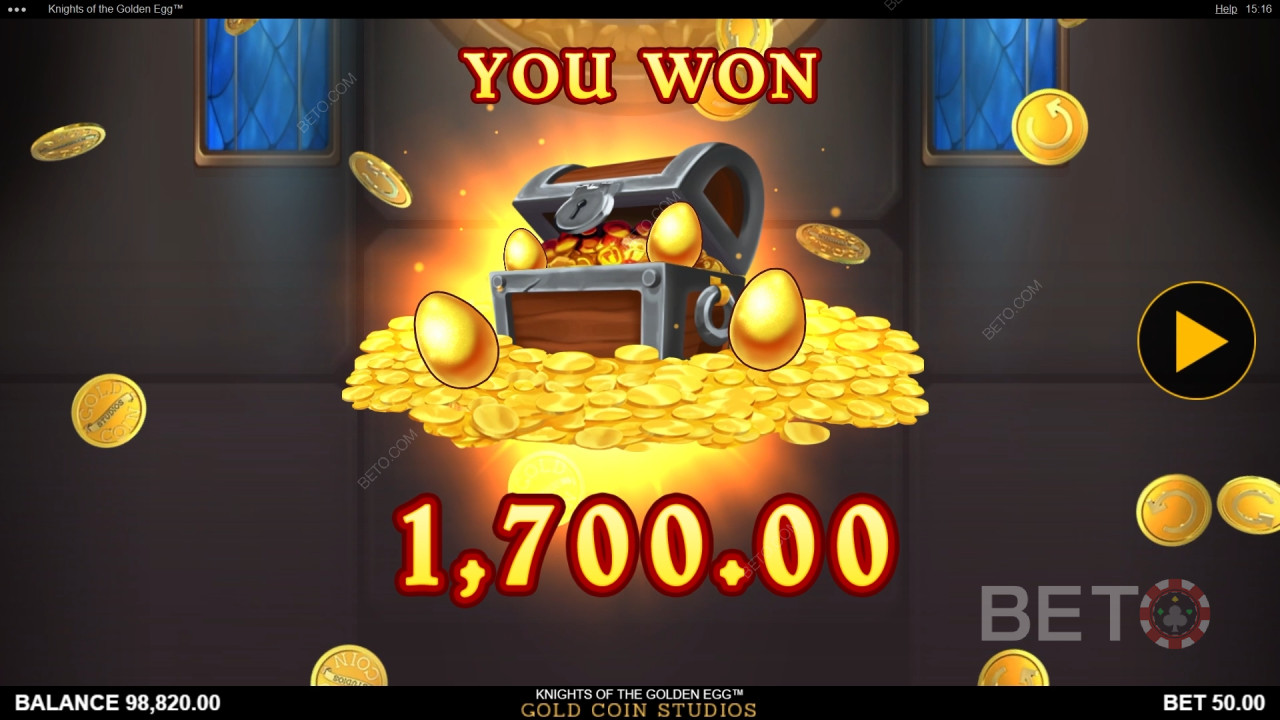 Knights of the Golden Egg Review by BETO Slots