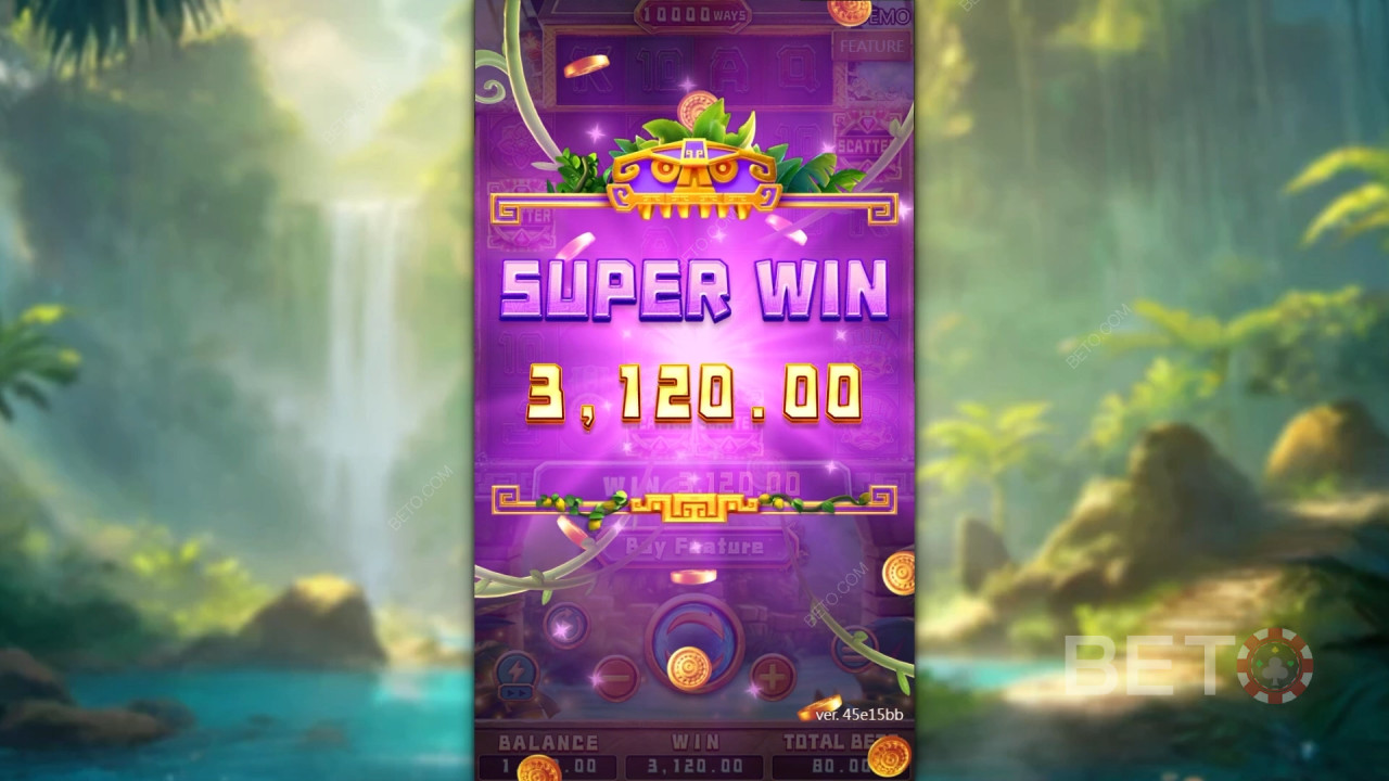 Võida 5,000x oma panus Queen of Inca Slot Online!
