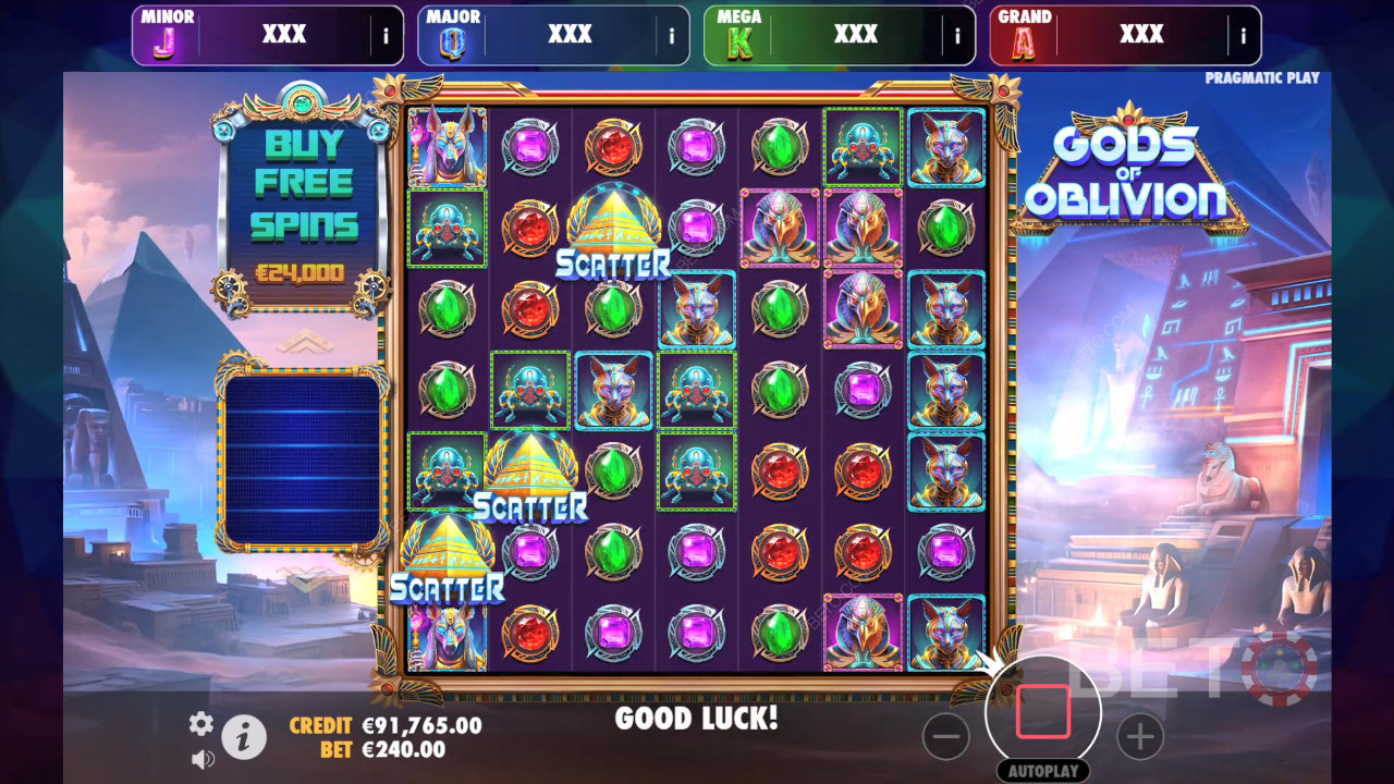 Gods of Oblivion Review by BETO Slots
