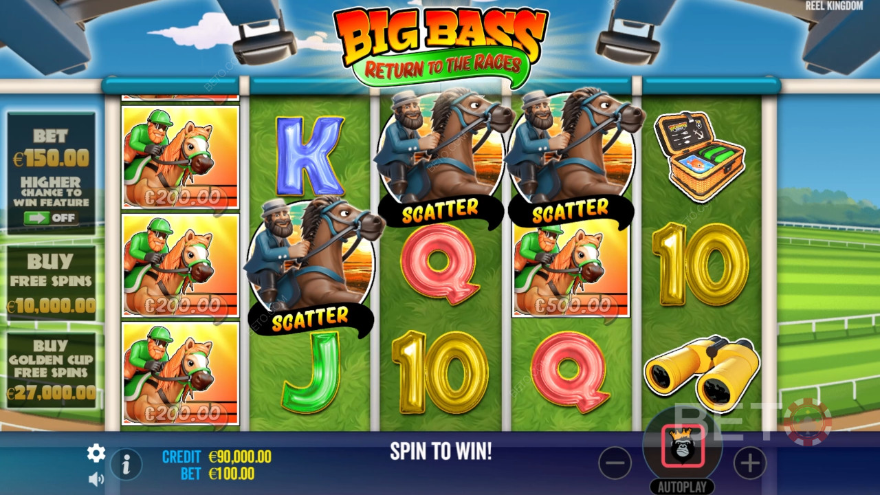 Big Bass Return to the Races Review by BETO Slots