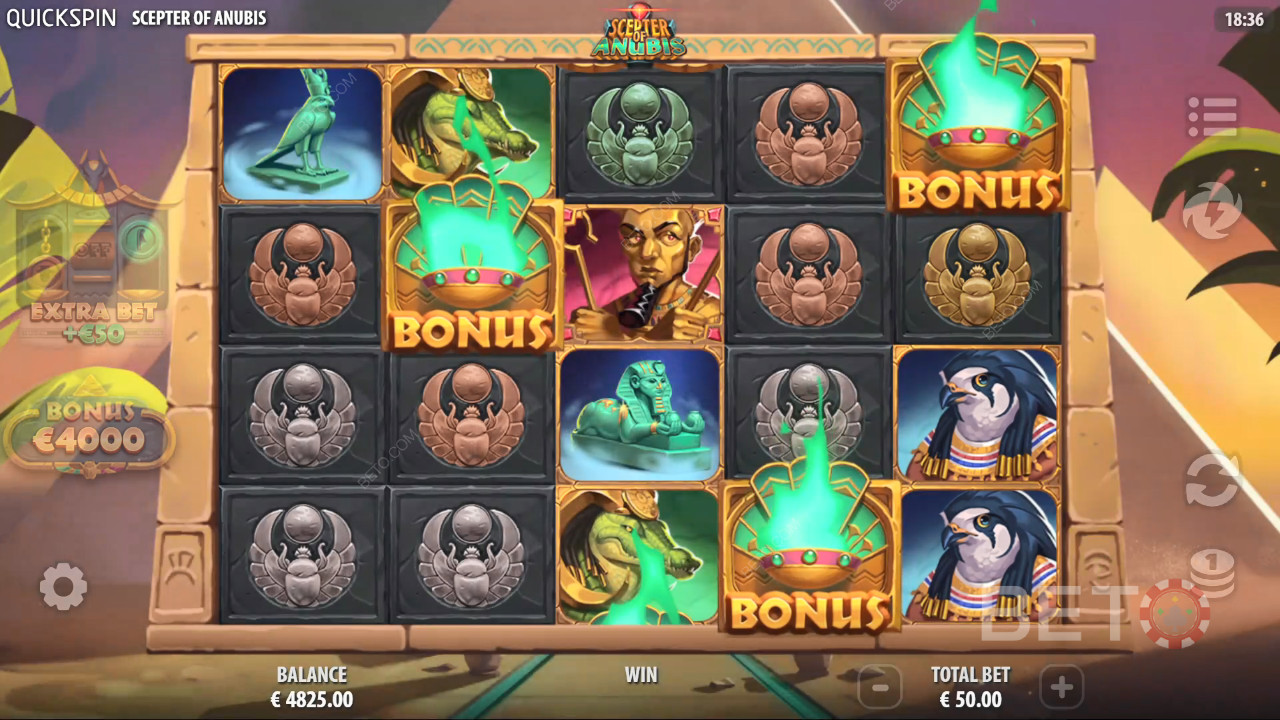 Scepter of Anubis Review by BETO Slots