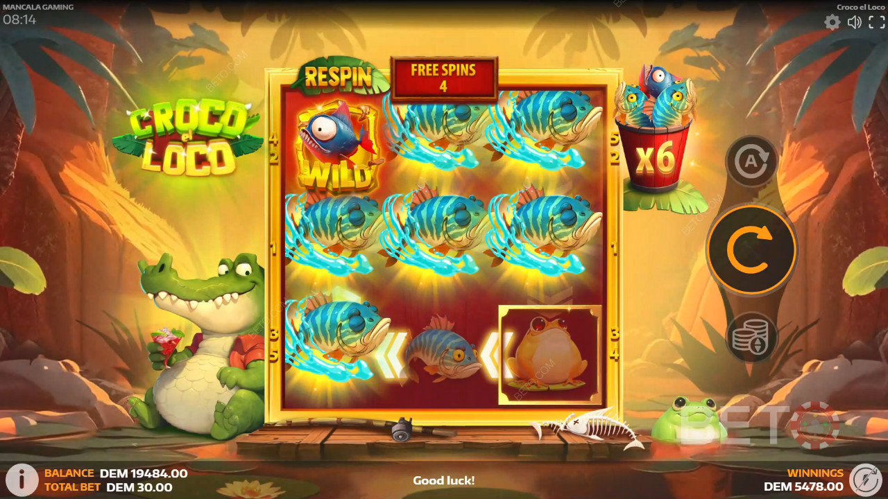 Croco el Loco Review by BETO Slots