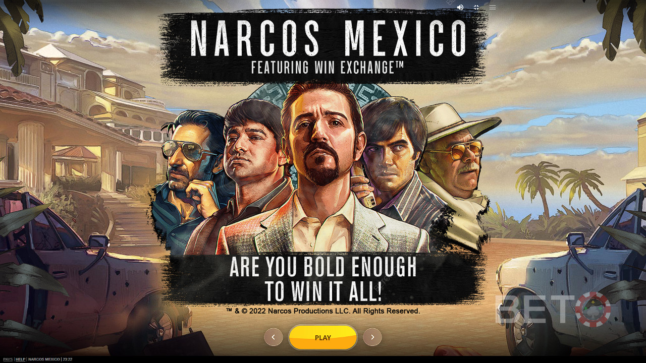 Võta risk ja võida kõik Narcos Mexico online-mänguautomaadiga