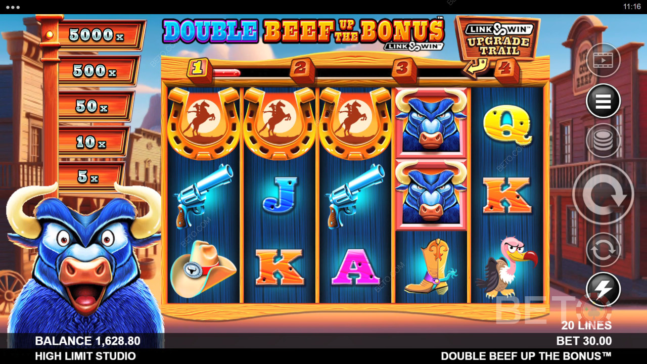 Double Beef Up boonus Review by BETO Slots