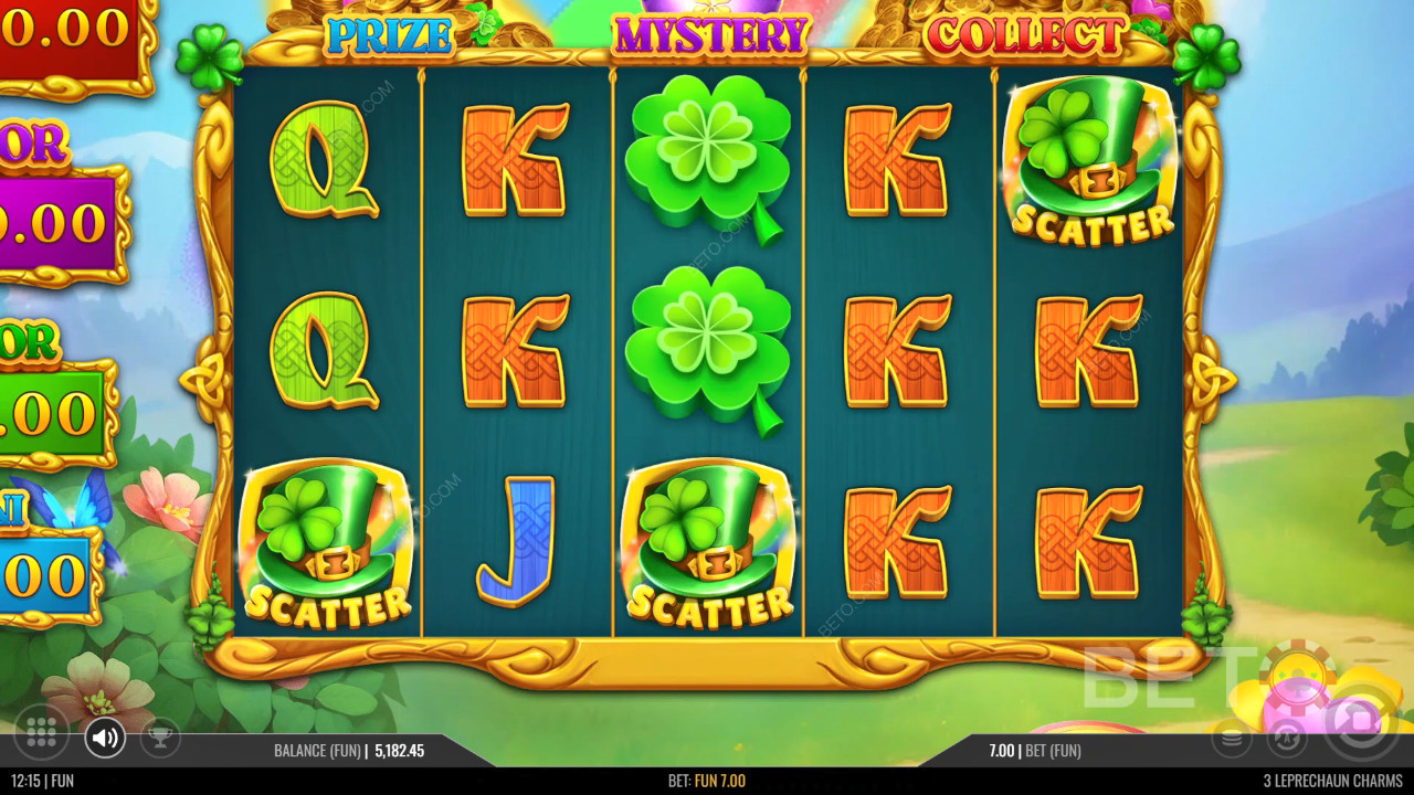 3 Leprechaun Charms Review by BETO Slots