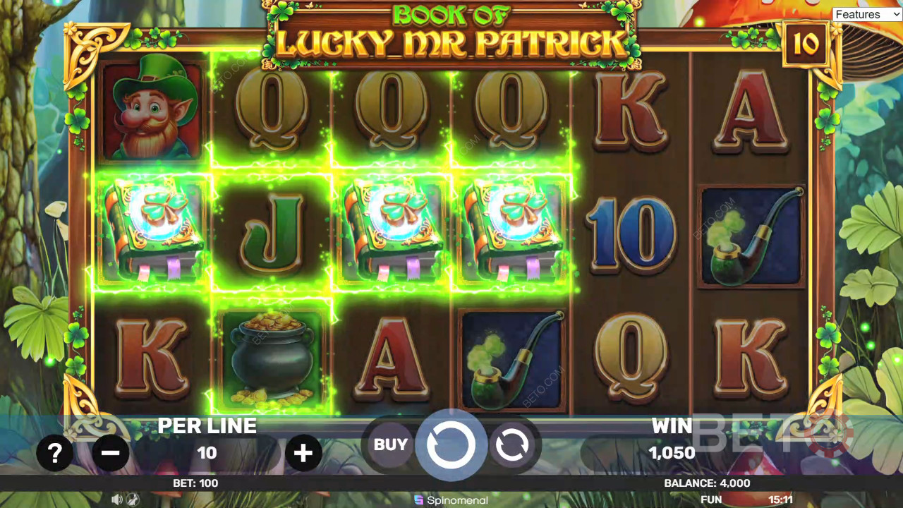 Book of Lucky Mr Patrick Review by BETO Slots