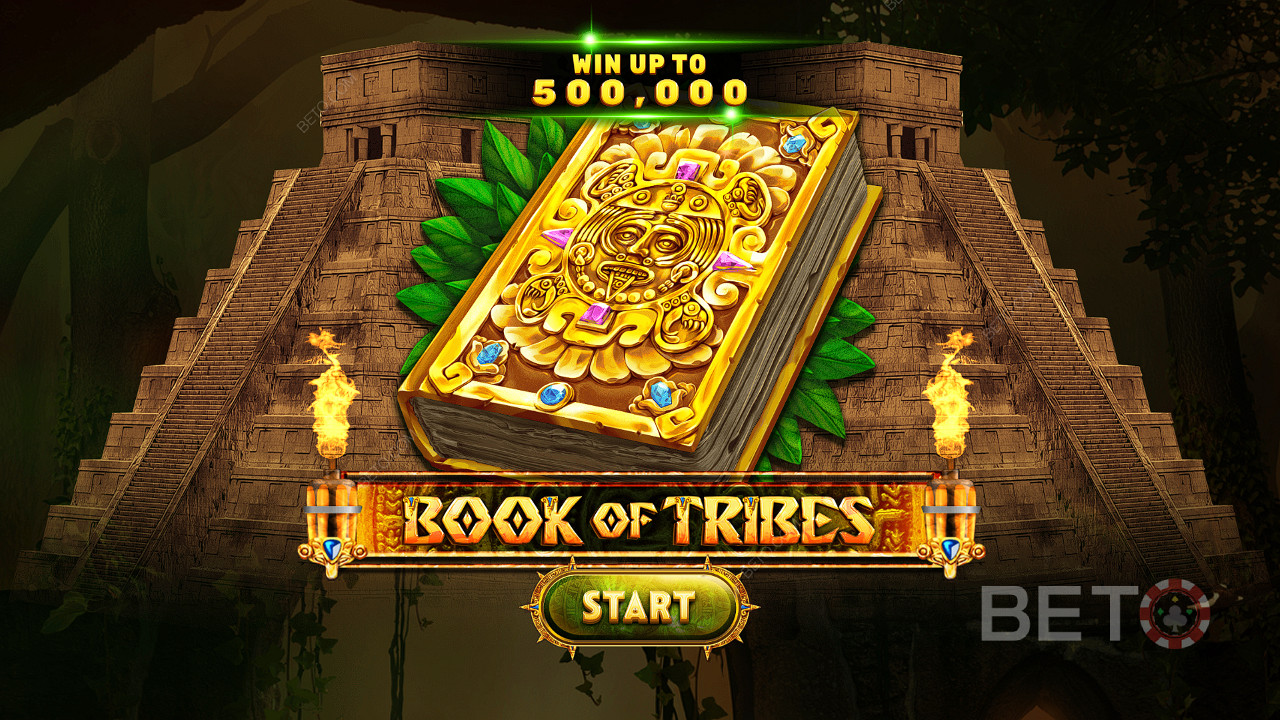Võida Book of Tribes online slotis kuni 5000x oma panusest