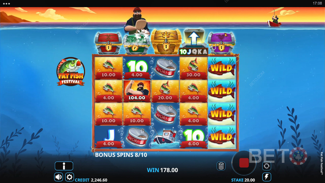 Fat Fish Festivali ülevaade BETO Slots poolt