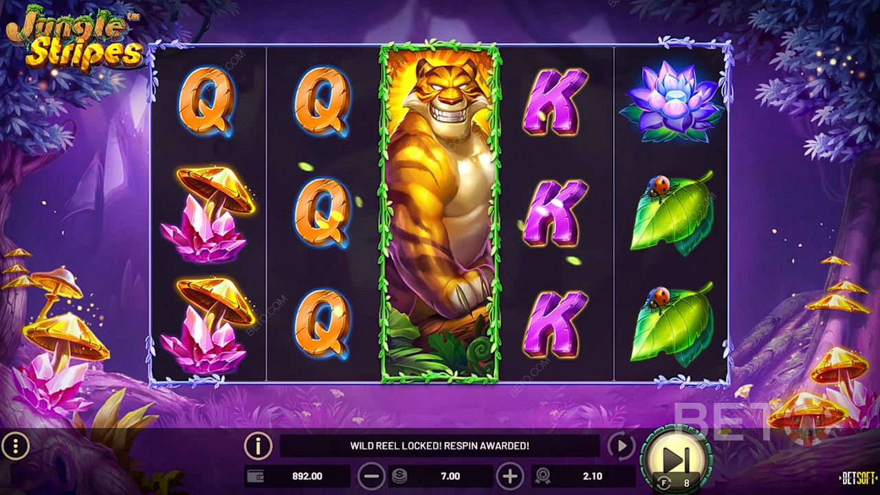 Jungle King Wild annab suuri võite ka tasuta keerutuste ajal.