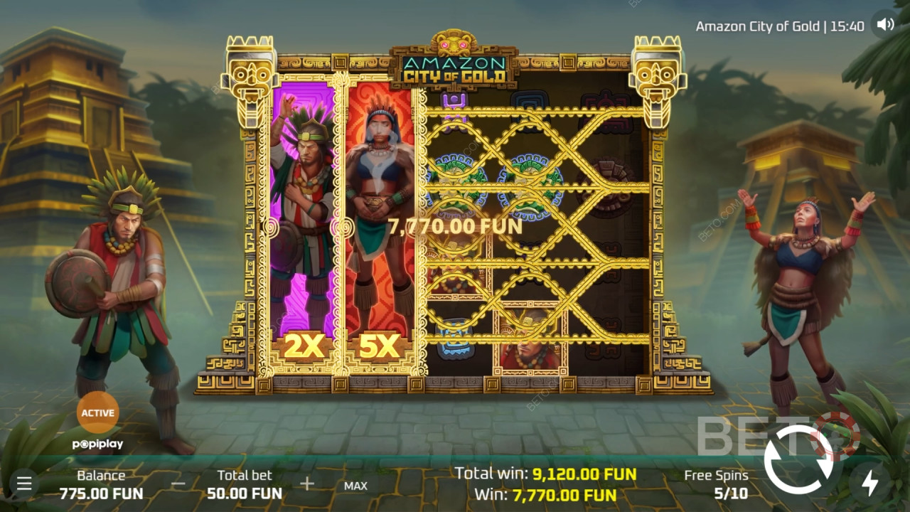 Amazon City Of Gold Review by BETO Slots