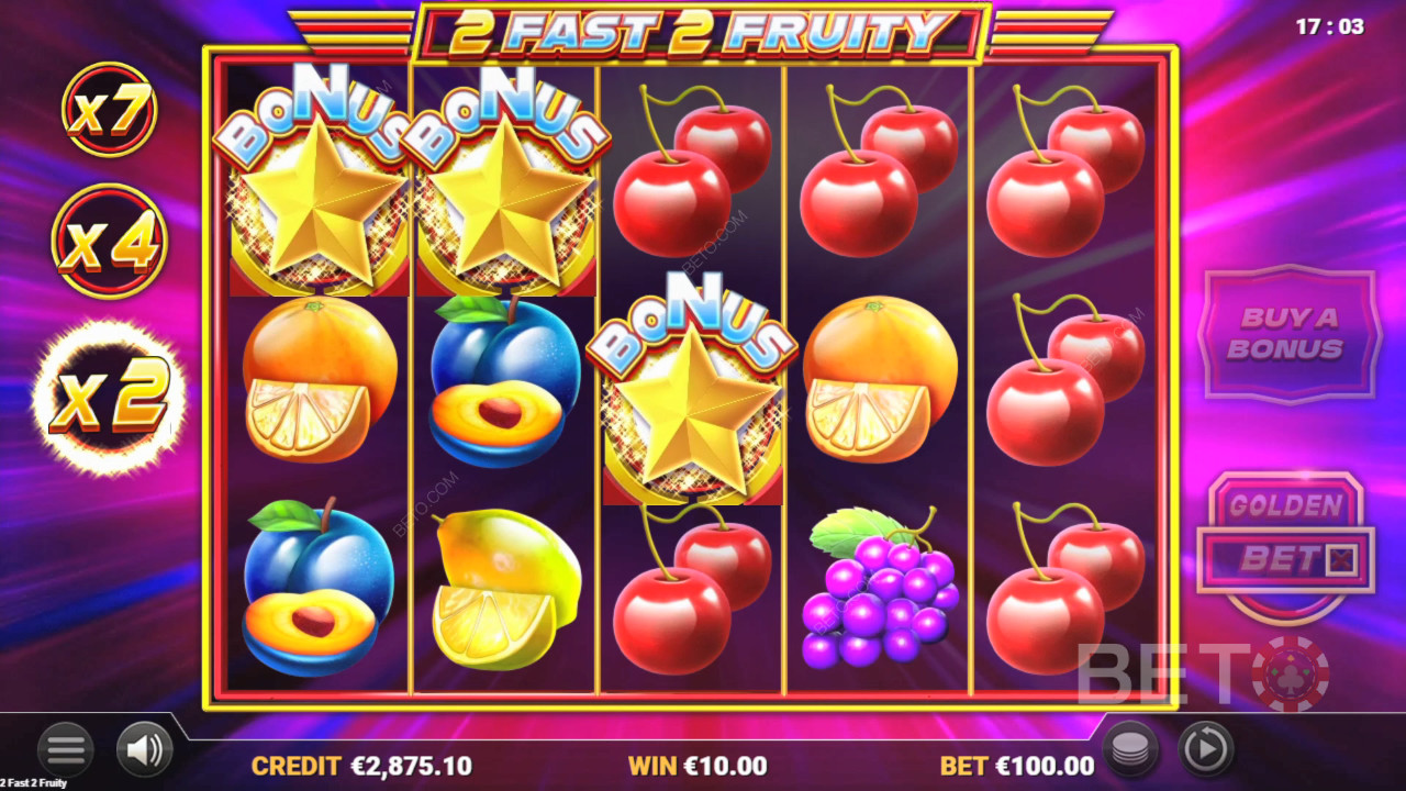 2 Fast 2 Fruity Review by BETO Slots