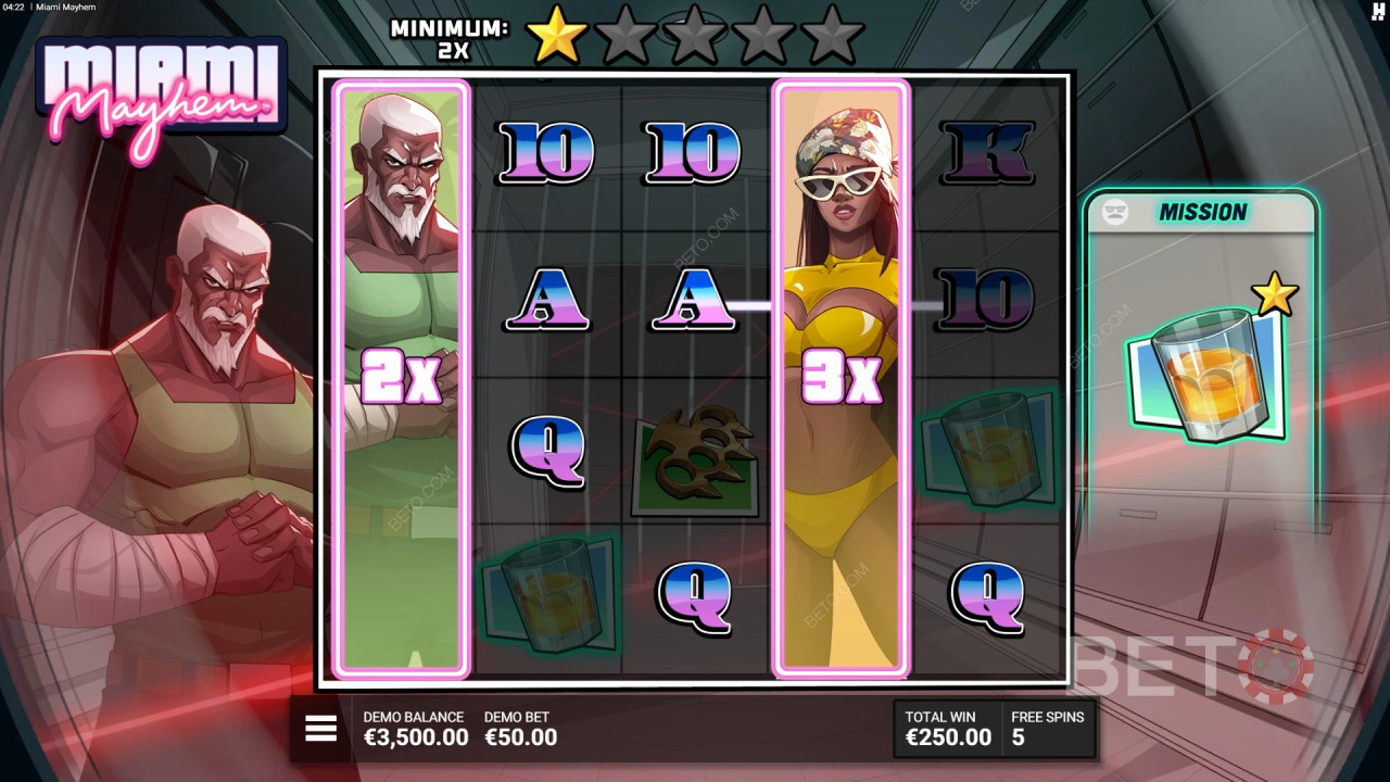Teema ja kujundus: Neon Crime Caper