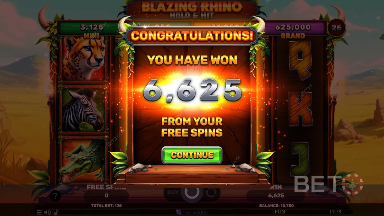 Blazing Rhino Hold & Hit: soovitatav või mitte?