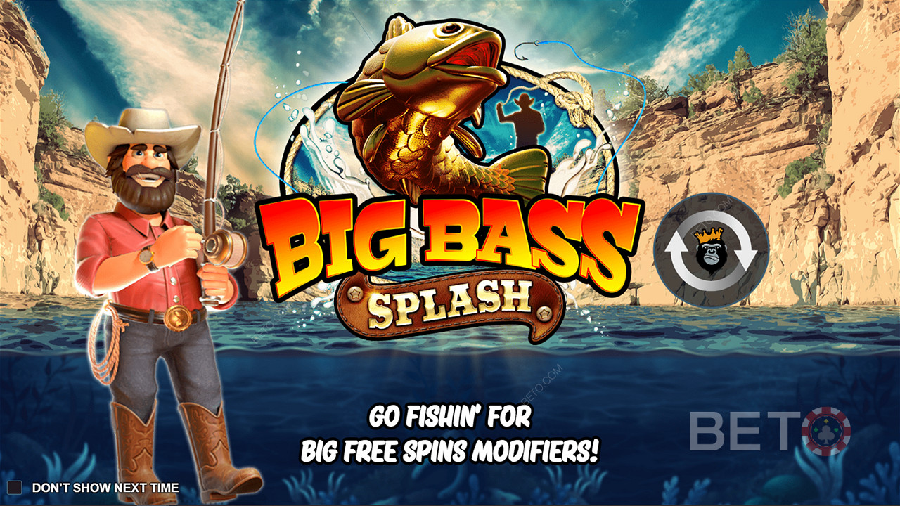 Big Bass Splash on põnev slot, mis lõbustab kalapüügisõpru