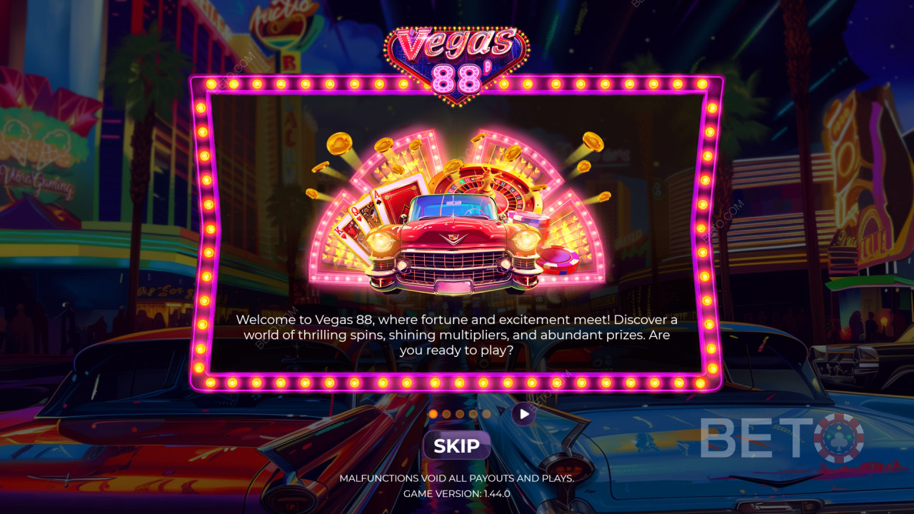 Teema ja kujundus: Vibe: Neon Vegas Vibe