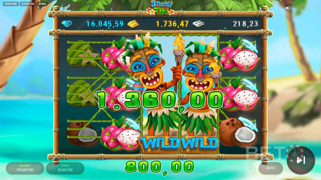 Sticky Tiki Review by BETO Slots