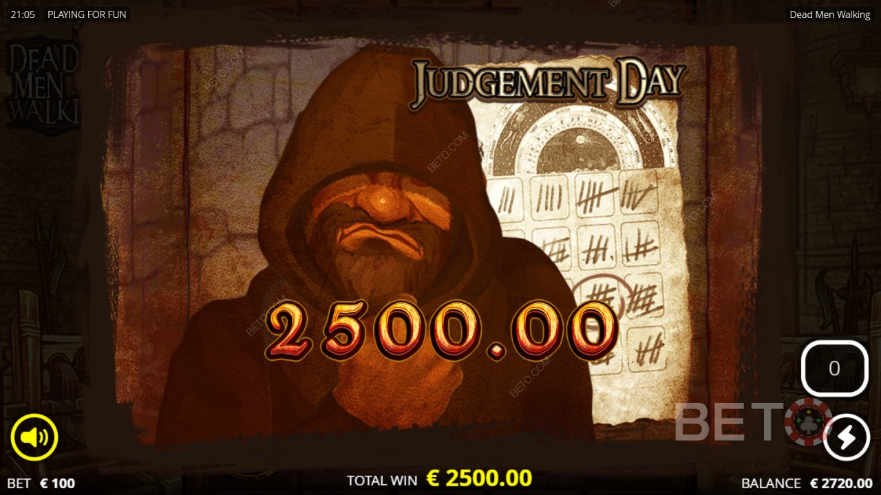 Võida 25,313x oma panus Dead Men Walking Slot Online!