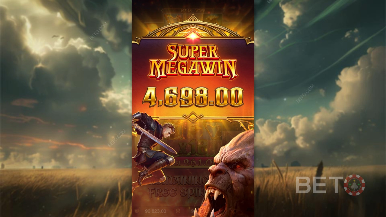 Võida 10,000x oma panus Jack the Giant Hunter Slot Online!