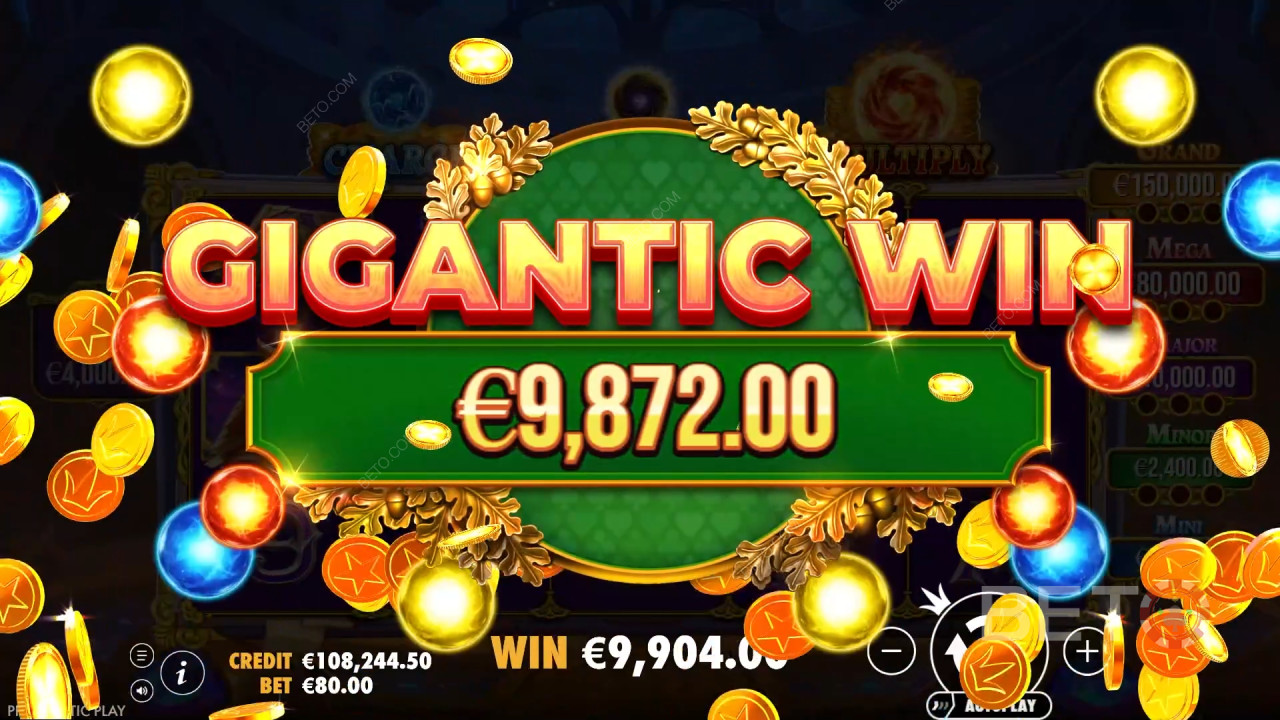 Võida 40,000x Sinu panus Spellmaster Online Slot