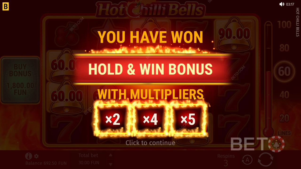 BGamingi poolt Hot Chilli Bells