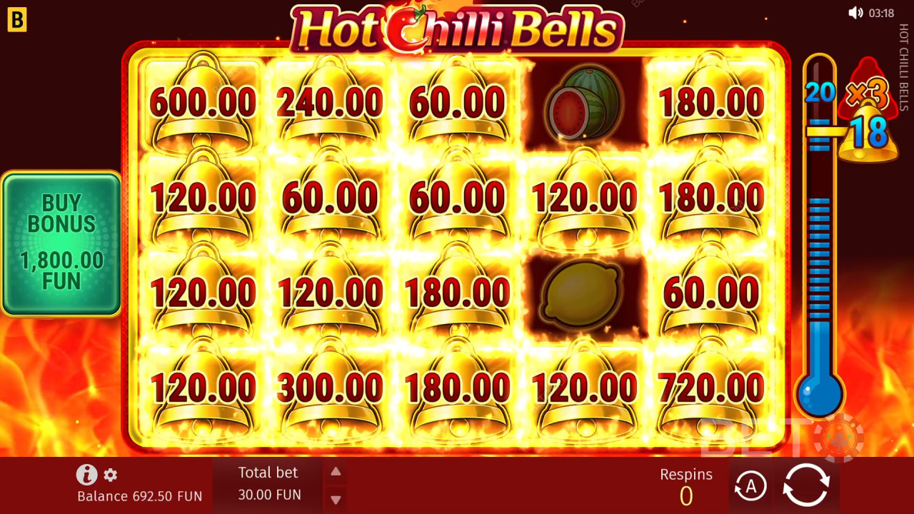 Hot Chilli Bells Review by BETO Slots