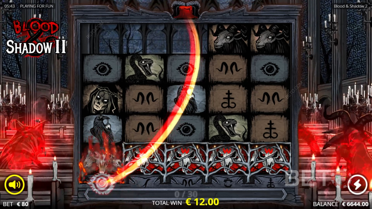 Kuidas mängida mängu „ Nolimit City: Blood & Shadow 2“
