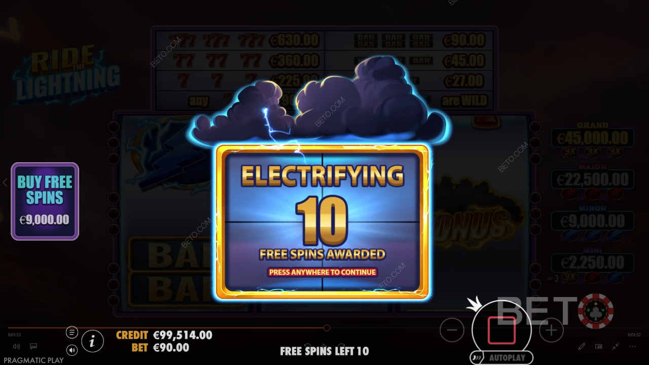 Ride the Lightning
