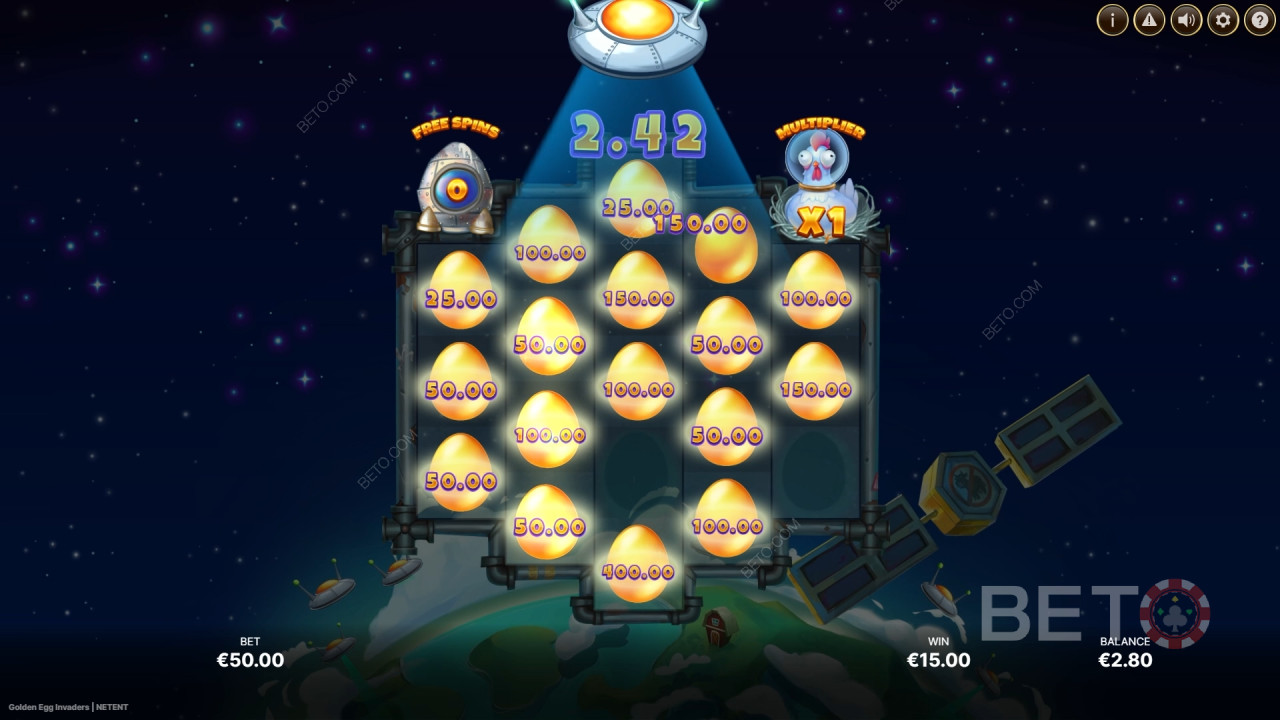 Kuldne muna sissetungijad Review by BETO Slots