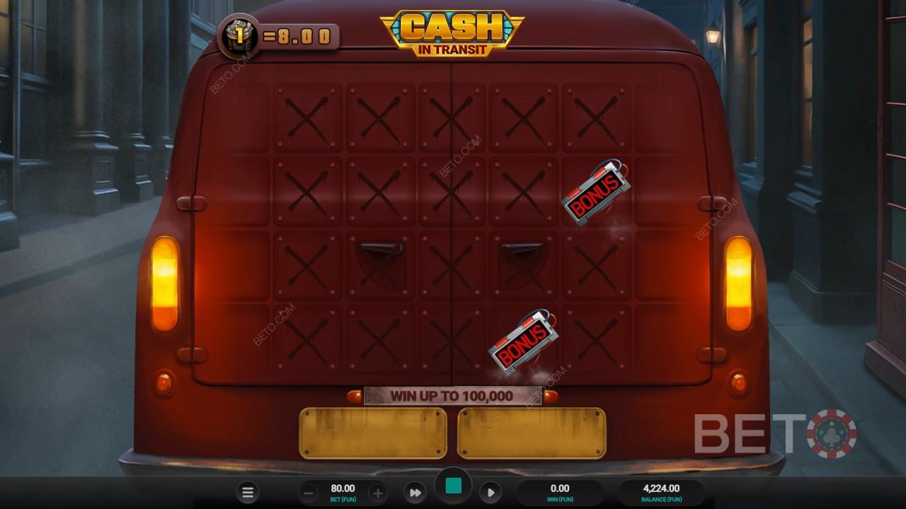 Boonusfunktsioonid, mida selgitab Cash in Transit by Relax Gaming