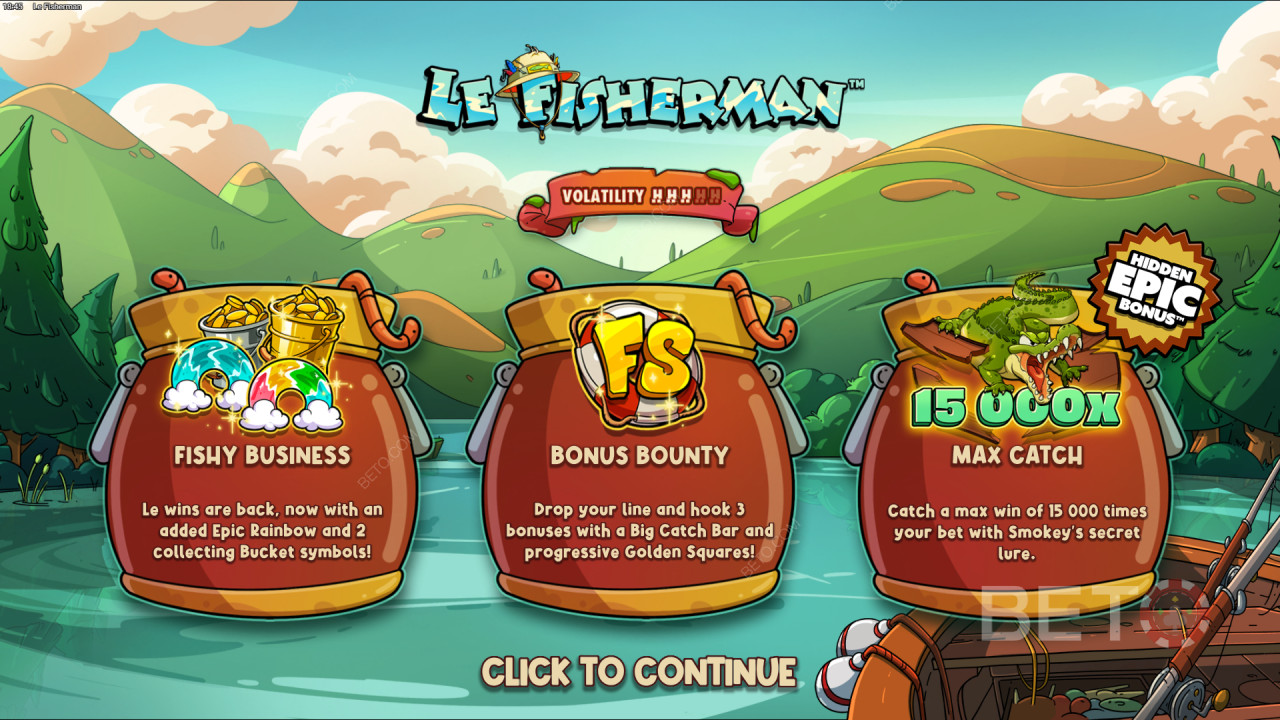 Võida 15,000x Sinu panus Le Fisherman Online Slot