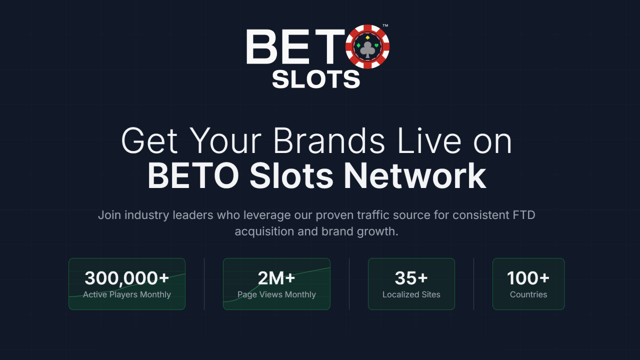 Partnerlus BETO Slotsiga | Affiliate & operaatorite partnerlussuhted
