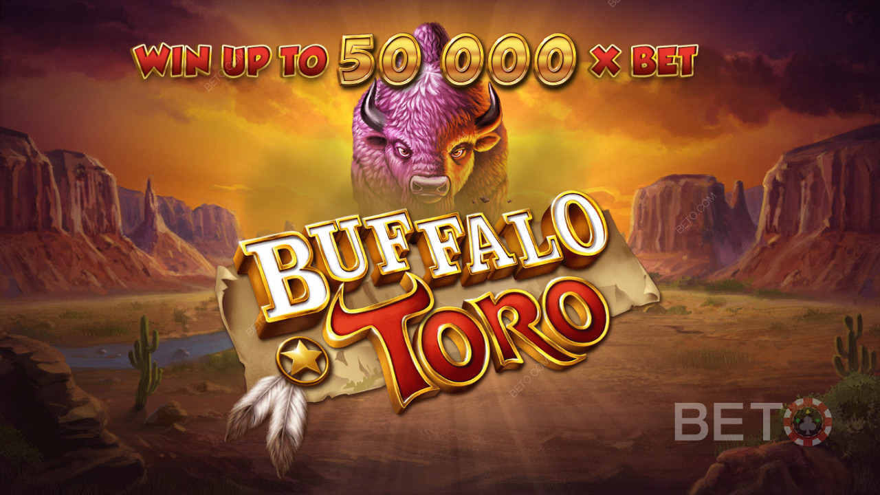 Võida Buffalo Toro online slotis kuni 50,000x oma panusest