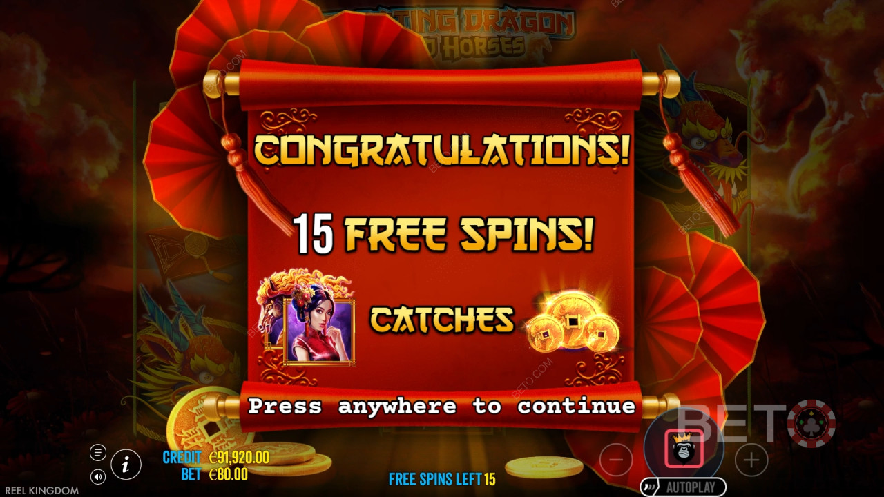 Floating Dragon „Wild Horses“ – ülevaade autorilt BETO Slots