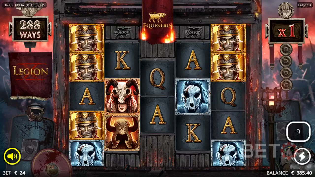 Legion X ülevaade BETO Slots poolt