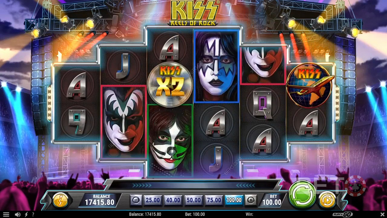 KISS Reels of Rock Mängi Tasuta