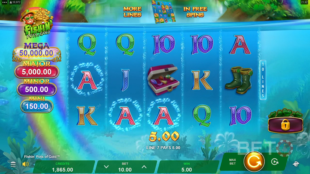 Võida 5,000x Sinu panus Fishin