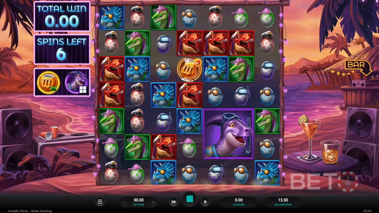 Jurassic Party Review by BETO Slots