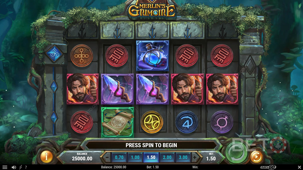 Merlini Grimoire Review by BETO Slots