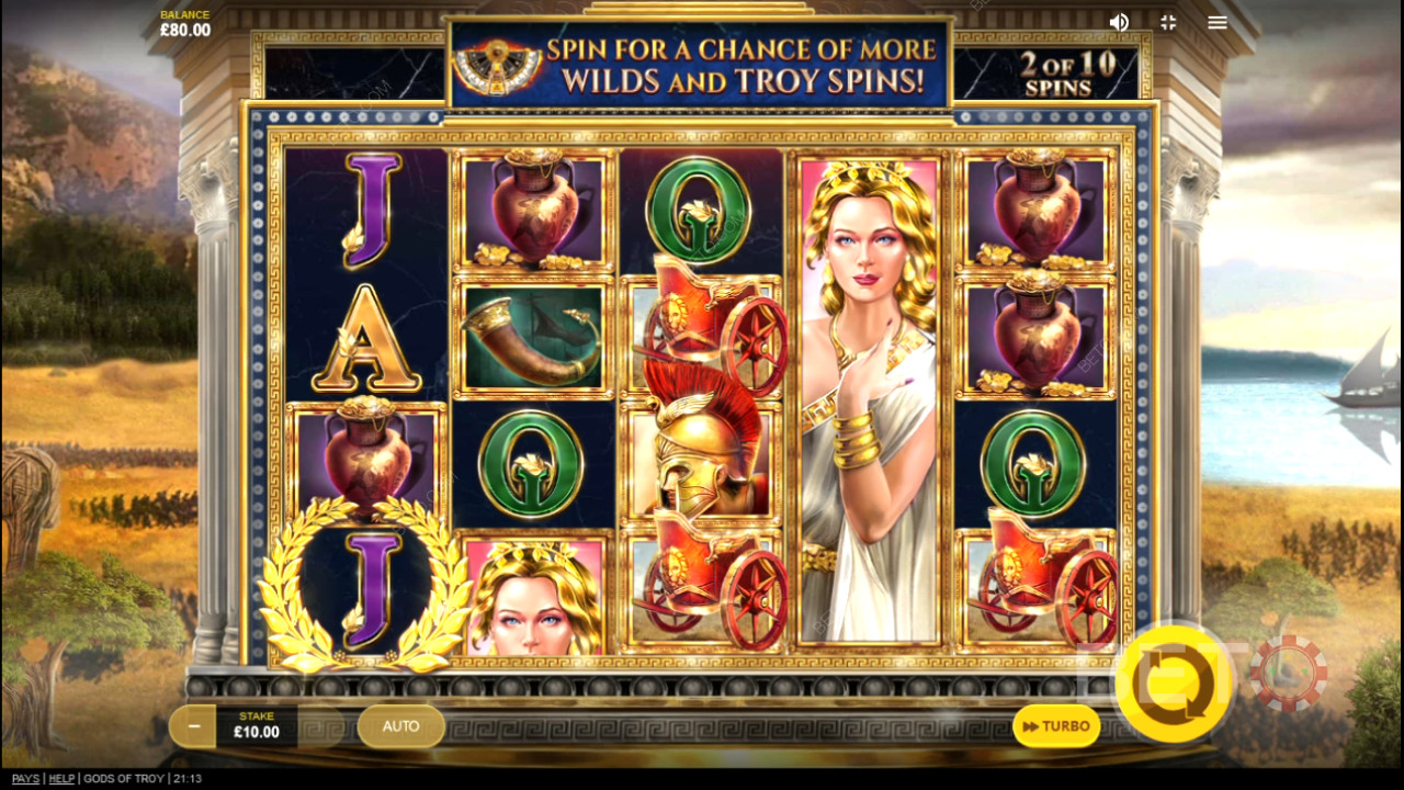 Gods of Troy Review by BETO Slots