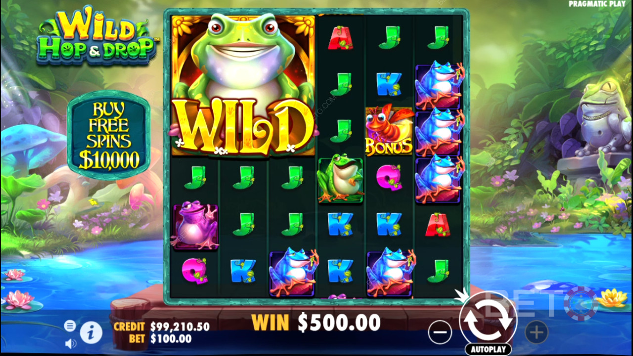 Wild Hop ja Drop Review by BETO Slots