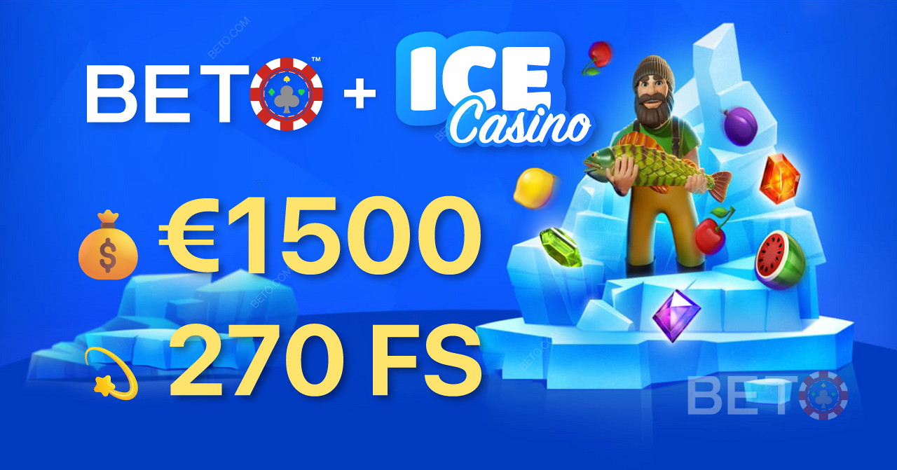 ICE Casino pakub uutele mängijatele üht suurimat tervituspaketti!