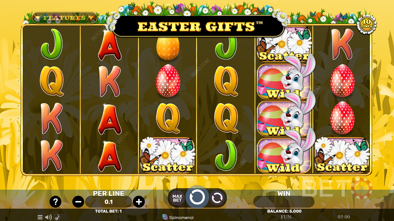 Lihavõttepühade kingituste ülevaade BETO Slots