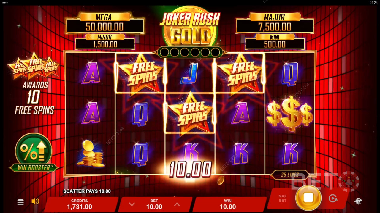 Joker Rush Gold Review by BETO Slots