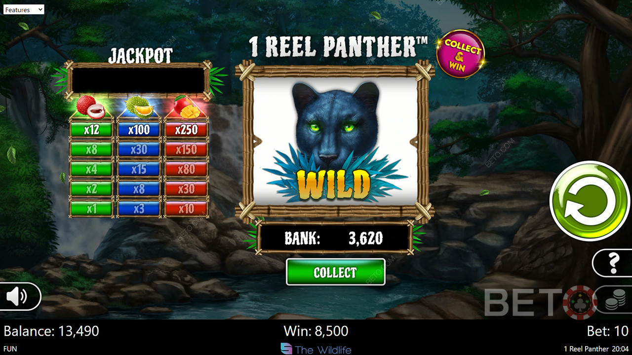 1 Reel Panther Review by BETO Slots