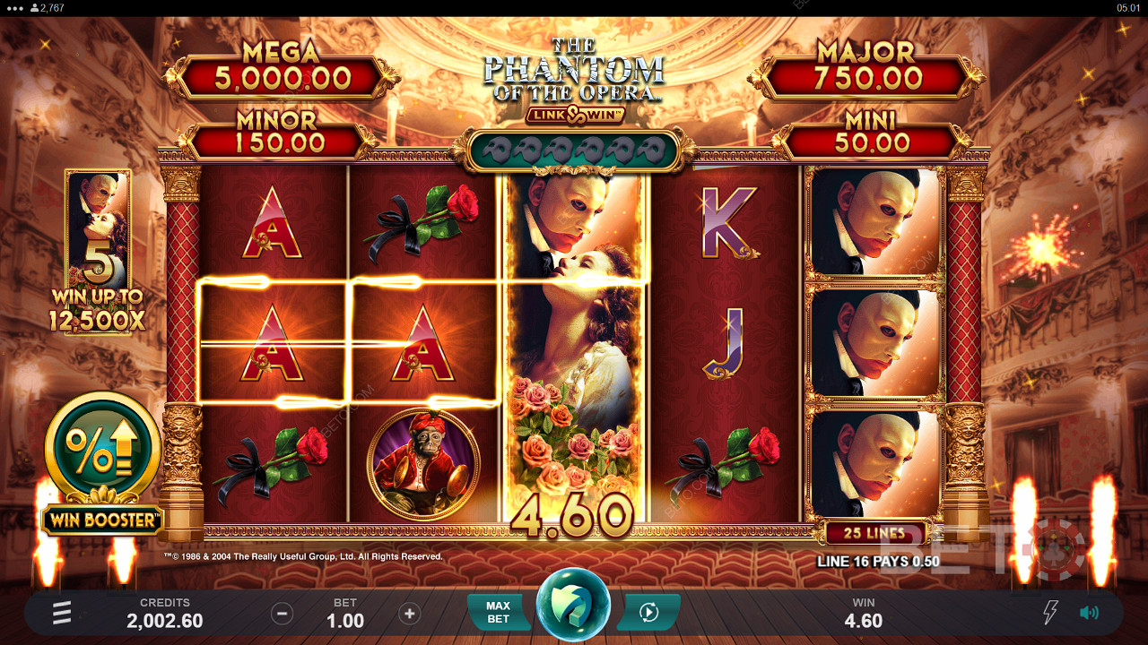 The Phantom of the Opera Link and Win Mängi Tasuta